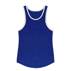 Moisture Wicking <b>Mens</b> Workout Tank Tops Athletic Fit Gym Apparel OEM Mesh Panel Sweat Absorbing Running <b>Singlets</b> Factory - Product Image 3