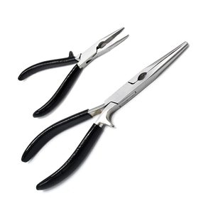 Pince de pêche premium avec fonction de retrait d'hameçons, coupe-ligne tressée et fonction anneau fendu, avec étui - Product Image 1