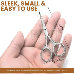 Ciseaux de coiffure à glissement fluide et robuste, en acier de haute qualité et faciles à manipuler - Product Image 6