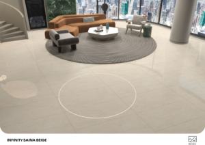 Azulejo de Porcelana Crown Luminary Gloss de 600x1200mm (60x120cm, 24x48 Pulgadas) con Acabado Interior Sofisticado de Alto Brillo - Product Image 2