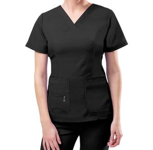 Uniformes Médicos YASH SPORTS YA-SH-001 OEM 100% Algodón Tejido, Conjuntos de Uniformes de Enfermería con Logotipo Personalizado, Color Personalizado, Unisex, para Uso Hospitalario - Product Image 6