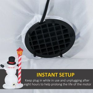 Muñeco de Nieve Inflable Navideño para Decoración de Jardín en la Temporada Festiva - Product Image 2