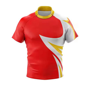 2026 Manufacturer Custom Printed 100% Polyester Rugby Jersey for Adults Unisex OEM Serviced Latest Collection - Product Image 5