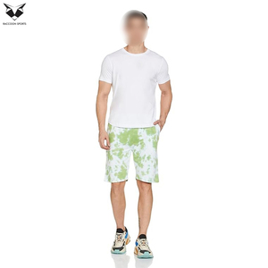 Conjunto de Verano al por Mayor, Corte Regular, Verde y Blanco en Contraste, Buena Calidad, Nueva Llegada, Ropa de Verano para Hombre - Product Image 3