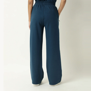 Pantalones Anchos de Mujer de Diseño Personalizado, Pantalones Cargo de Invierno de Cintura Alta 100% Algodón, Pantalones Anchos de Mujer - Product Image 3