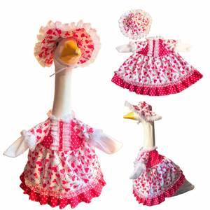 Vêtements de Porcherie Personnalisés OEM/ODM Direct Usine - Nouveau Design 2026 Grand Costume Lolita en Plumes de Canard Blanc, 58G - Product Image 2