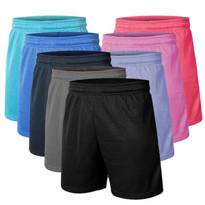 Shorts de sport pour homme en toile double couche de haute qualité, respirants, séchage rapide, anti-plis, écologiques, couleur unie, personnalisables par sublimation - Product Image 1