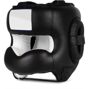 Custom Logo Professional Boxing Head Guard Full Face Protector for MMA Sparring Training - Product Image 3