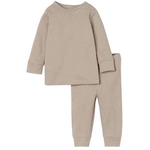 Pyjamas unisexes pour enfants en coton respirant, écologiques, tricotés, vêtements de nuit d'été de qualité supérieure - Product Image 1