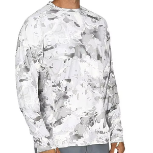 Customizable Plus Size Long Sleeve Fishing Jersey Hoodie Latest Design Tournament Sublimation Transfer Print Front Polyester - Product Image 5