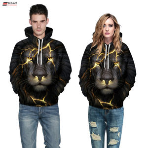 Sudaderas con Capucha Extra Grandes para Hombre, Ecológicas, Forradas, de Manga Larga, con Logotipo Personalizado, Sublimación, Tejido de Punto, Impresión Digital, Servicio OEM - Product Image 4