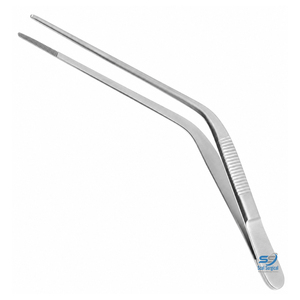 Pinzas Wilde Angled con Puntas Serradas, Instrumento Quirúrgico ORL, Pinzas para Recolección de Secreciones Auriculares - Product Image 4