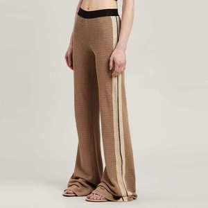 Pantalons droits élégants pour femmes, respirants, pour le bureau, décontractés, service OEM, prix bas - Product Image 1