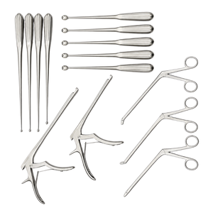 Premium 14PCS Manual Orthopedic Laminectomy Surgical <b>Instrument</b> Set Spine <b>Neurosurgery</b> Medical Kit OEM ODM Factory Supplier - Product Image 1