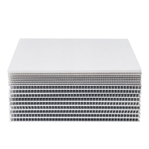 Tùy chỉnh màu sóng bảng <span class=keywords><strong>PP</strong></span> tấm nhựa cho triển lãm bán lẻ tùy chỉnh in ấn và cắt dịch vụ bao gồm - Product Image 5