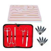Kit chirurgical pour étudiants en médecine, modèle anatomique en PVC et silicone, durable, haute qualité, taille et couleur personnalisées, OEM, hôpital