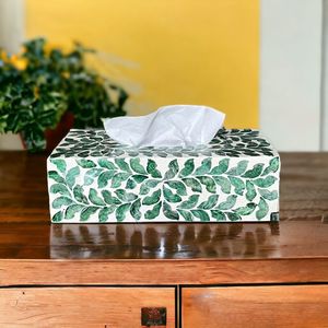 Mother's of Parley Handmade Tissues <b>Boxes</b>-Modern Stackable Home Office <b>Storage</b> - Product Image 2