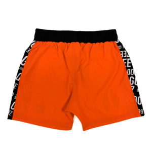 Wholesale Custom Breathable 100% Cotton MMA Boxing Shorts for <b>Men</b>-Quick Dry Lightweight <b>Trunks</b> with Front Logo and Elastic Waist - Product Image 2