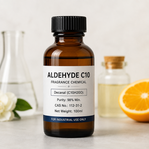 Aldehyde C10, produit chimique de parfumerie, pureté 98%, note florale d'agrumes frais, pour la création de parfums, la fabrication de savons, les détergents, qualité export - Product Image 1