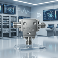 Circulateur coaxial multi-bandes pleine bande 0,95-1,25 GHz 1,4-2,0 GHz à isolation élevée pour stations de base et amplificateurs de télécommunications