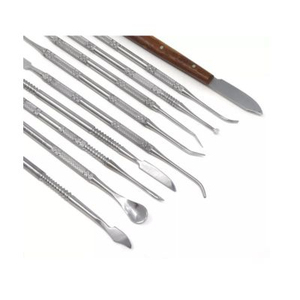 Premium Dental Wax <b>Modelling</b> Carvers Set for Laboratory Technician Use Manual Reusable Stainless Steel Dental Instruments <b>Kit</b> - Product Image 6