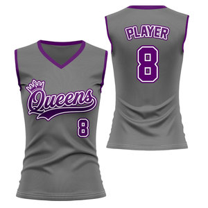 Maillots de softball sans manches respirants et à séchage rapide pour sports de plein air, faible MOQ - Product Image 1
