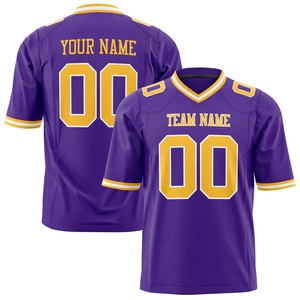 Nueva Llegada, Jersey de Fútbol Americano, 100% Poliéster, Secado Rápido, Ropa Deportiva, Colores Personalizados, Tallas XS-7XL, Directo de Fábrica - Product Image 1