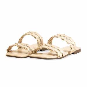 Sport à enfiler crème décontracté pour femmes pour pantoufles CL1949 - Product Image 3