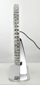 Daystar Trade Crystal Frame <b>LED</b> Backlit Wall-Mounted Vanity <b>Mirror</b> Modern Design for Clear <b>Makeup</b> Application Easy Daily - Product Image 3