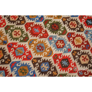Tapis Kilim en PET recyclé à tissage plat Panja Weave - Vente directe usine, tapis intérieur/extérieur OEM pour la vente en gros mondiale - Product Image 5