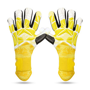 Guantes de Portero de Material PU con Agarre de Látex y Soporte para los Dedos, para Entrenamiento y Partidos de Fútbol Unisex - Product Image 5