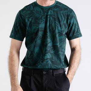 Loose <b>Animal</b> Print Summer Short Sleeve T-Shirts O-Neck 100% Cotton Eco-Friendly Breathable Casual Vintage Fashion T-shirt - Product Image 3