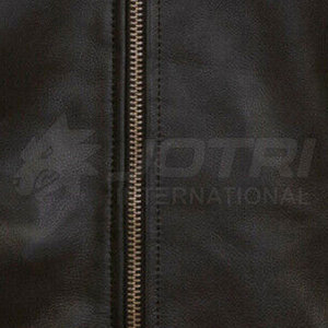 Blouson en cuir de moto d'hiver haut de gamme, design classique pour motard, cuir véritable durable, coupe confortable, séchage rapide, respirant pour - Product Image 5