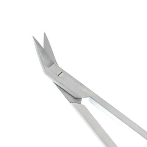Ciseaux vasculaires DeBakey 7″ 25 °   Instrument de dissection cardiovasculaire en acier inoxydable angulaire pour tissus fins - Product Image 4