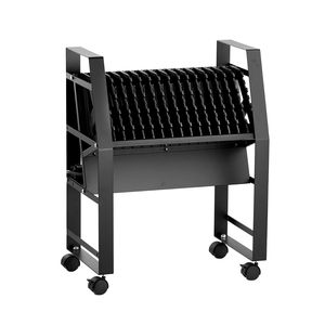 Stazione di ricarica mobile per 16 dispositivi, fino a 15,6 pollici di dimensione dello schermo, carrello di ricarica da pavimento per ufficio e aula - Product Image 6