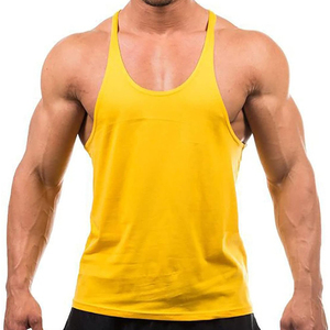 Débardeur de musculation côtelé confortable pour homme, imprimé, 100 % coton respirant et à séchage rapide, idéal pour le fitness et la gym – Collection été - Product Image 5