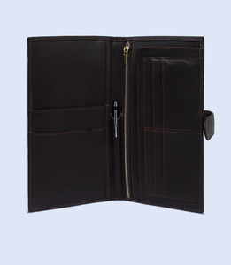 High Quality Lightweight <b>RFID</b> <b>Blocking</b> Men's Card Holder Custom Logo Design Fold Long Genuine Leather <b>Wallets</b> Polyester OEM 2026 - Product Image 5