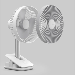 Ventilateur oscillant à pince Jisulife FA13R 8000ma Blanc - Product Image 2