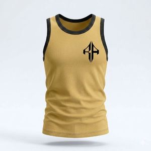 Débardeur pour homme de qualité supérieure, design personnalisé, imprimé, 100% coton, style décontracté par RIVIAN ATLANTIC - Product Image 2