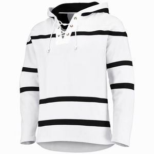 Sudadera con Capucha de Hockey sobre Hielo para Hombre, Personalizada con Logotipo Impreso en la Parte Delantera, de Alta Calidad, con Cordones, Impresión por Transferencia de Calor, Poliéster/Algodón, para Otoño - Product Image 1