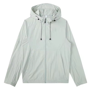Factory Rate New Design <b>Rain</b> Windbreaker <b>Jacket</b> with Lining High Quality <b>Men</b> Sport Wind Breaker Coat - Product Image 3