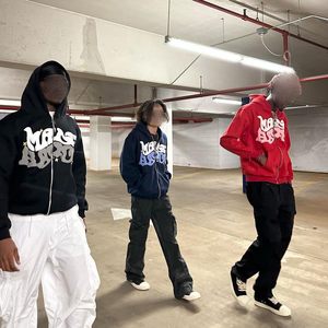 Sweat à capuche imprimé Premium pour homme, en coton épais, coupe oversize, motif 3D, style streetwear Y2K, pull à capuche imprimé, vêtement décontracté d'automne - Product Image 3