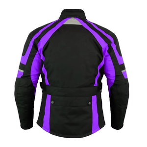 เสื้อแจ็คเก็ตสำหรับขี่มอเตอร์ไซค์ หนังรักษ์โลก ป้องกันรังสียูวี ระบายอากาศได้ดี สไตล์ใหม่ล่าสุด ราคาสุดคุ้ม คุณภาพสูง โดย SPEEMAX - Product Image 6