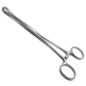 Pinzas para Aplicación de Esponjas y Apósitos Quirúrgicos, Acero Inoxidable, Punta Serrada, Instrumento Médico, Proveedor de Equipos Hospitalarios - Product Image 4