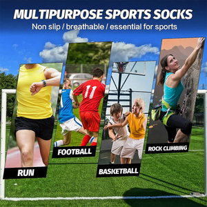 Acrylic Knee High Football <b>Socks</b> Non Slip Anti Skid Soccer Breathable Compression Sports Training <b>Socks</b> For Adults - Product Image 6