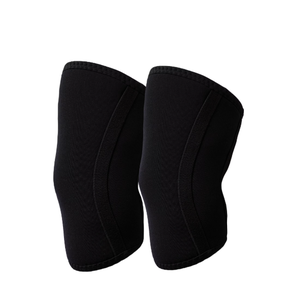 Genouillères (1 paire) de soutien et de compression pour la musculation, l'haltérophilie, les squats, le cross-training, en néoprène de 7 mm - Product Image 1