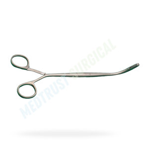 Pinzas de sujeción de piedras reutilizables de acero inoxidable para cirugía urológica, color y logotipo personalizados, marca MEDTRUST SURGICAL - Product Image 2
