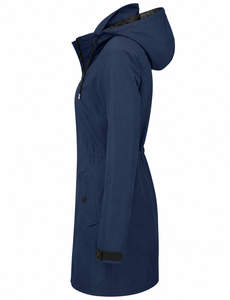 Veste à capuche en polyester personnalisée pour femme, veste imperméable à capuche en polyester pour femme - Product Image 3