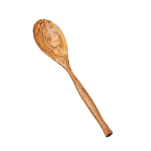 Cuillère de service en bois d'olivier à long manche, résistante à la chaleur, personnalisée, style rustique, ustensiles de cuisine en bois naturel, vente en gros - Product Image 3