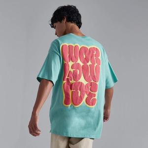เสื้อยืดออกกำลังกายผู้ชายแบบสปอร์ต 100% โพลีเอสเตอร์ ระบายอากาศ แห้งเร็ว คอกลม สำหรับใส่ลำลอง สีพื้น - Product Image 4
